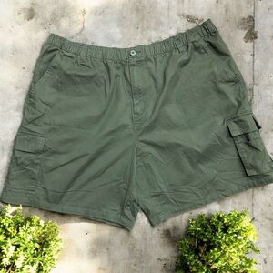 Big Dogs Vintage Y2K Olive Green Baggy Cargo Shorts NWT Men's Size 3XL